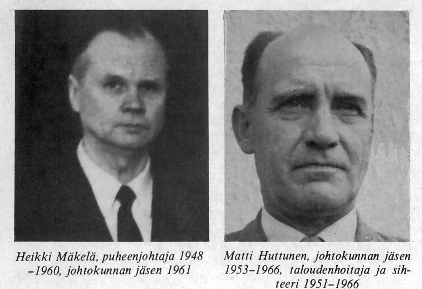 Heikki Mkel ja Matti Huttunen
